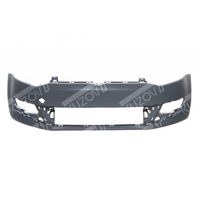 Бампер передний (грунтованный) Russia Type TYG для Volkswagen POLO 2009-2015 - фото