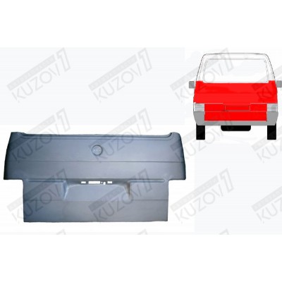 Дверь Задняя (хлопушка) Potrykus для Volkswagen T4 1996-2003 - фото