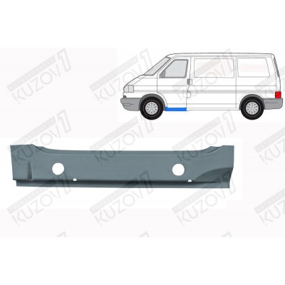 Порог (левый) POLCAR для Volkswagen T4 1990-1996 - фото