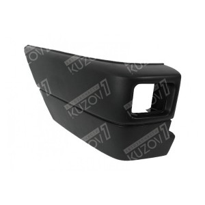 БАМПЕР ЗАДНИЙ (ЛЕВАЯ ЧАСТЬ) С ОТВ. ПОД ПРОТИВОТУМАНКУ - фото