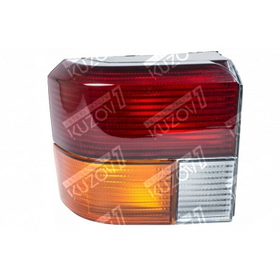 Задний фонарь (левый) Красно-Желтый, TYC для Volkswagen T4 1996-2003 - фото